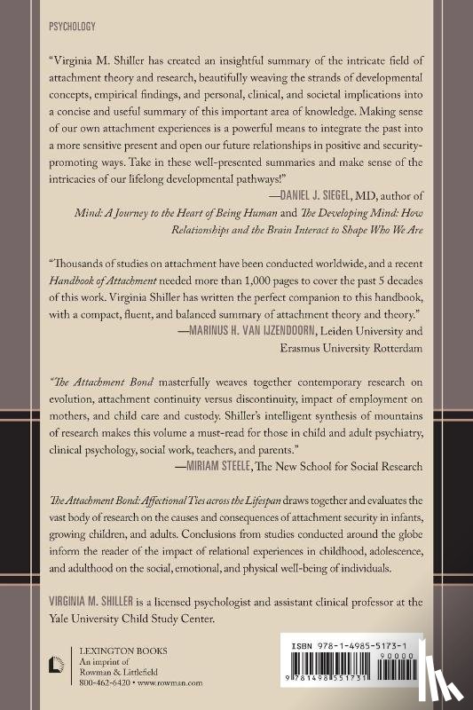 Shiller, Virginia M. - The Attachment Bond