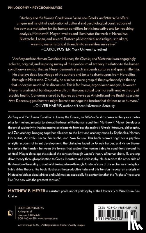 Meyer, Matthew P. - Archery and the Human Condition in Lacan, the Greeks, and Nietzsche
