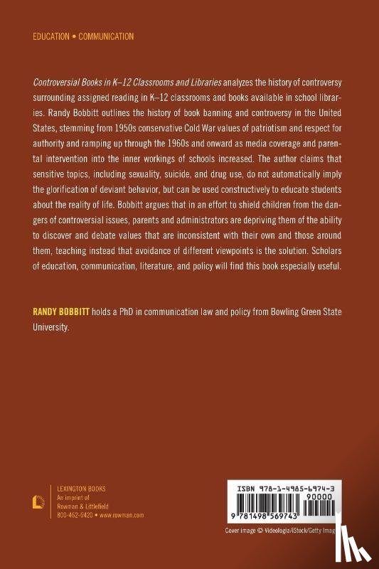 Bobbitt, Randy - Controversial Books in K–12 Classrooms and Libraries