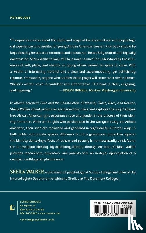 Walker, Sheila - African American Girls and the Construction of Identity