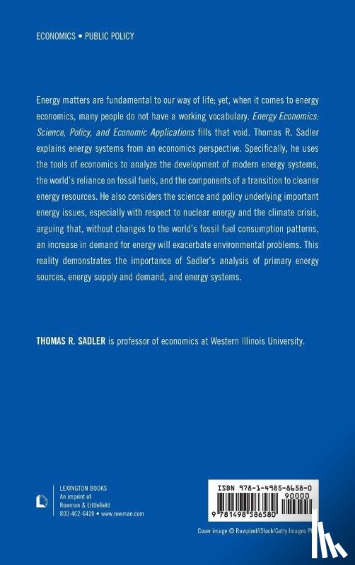 Sadler, Thomas R. - Energy Economics