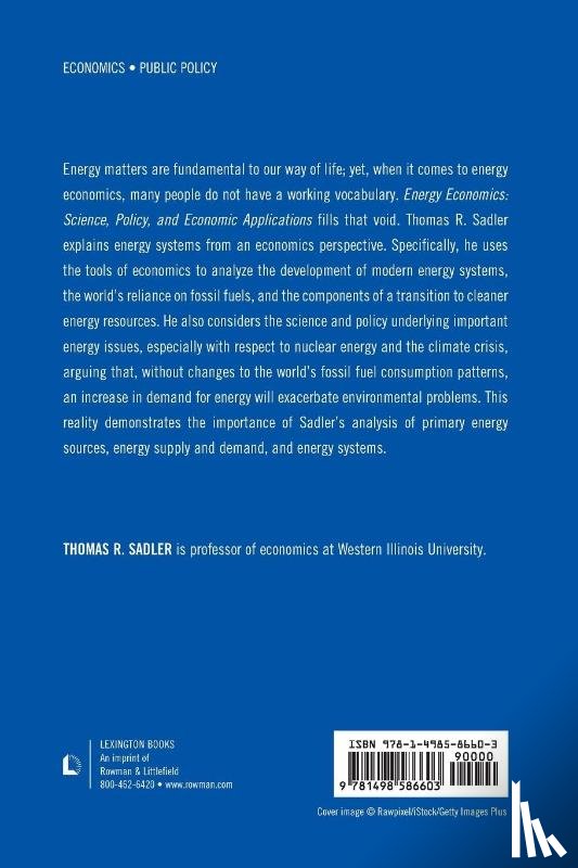 Sadler, Thomas R. - Energy Economics