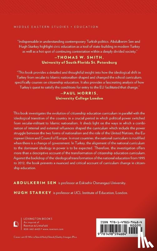Sen, Abdulkerim, Starkey, Hugh - Citizenship Education in Turkey