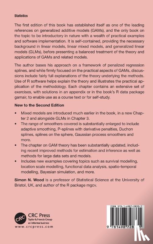 Wood, Simon N. - Generalized Additive Models