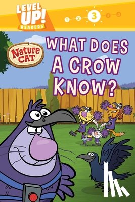 Spiffy Entertainment - Nature Cat: What Does a Crow Know? (Level Up! Readers): A Beginning Reader Science & Animal Book for Kids Ages 5 to 7