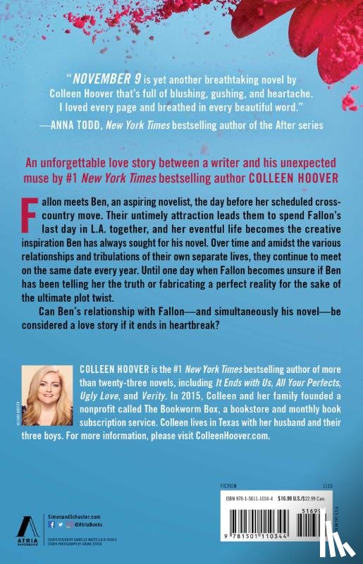 Hoover, Colleen - November 9
