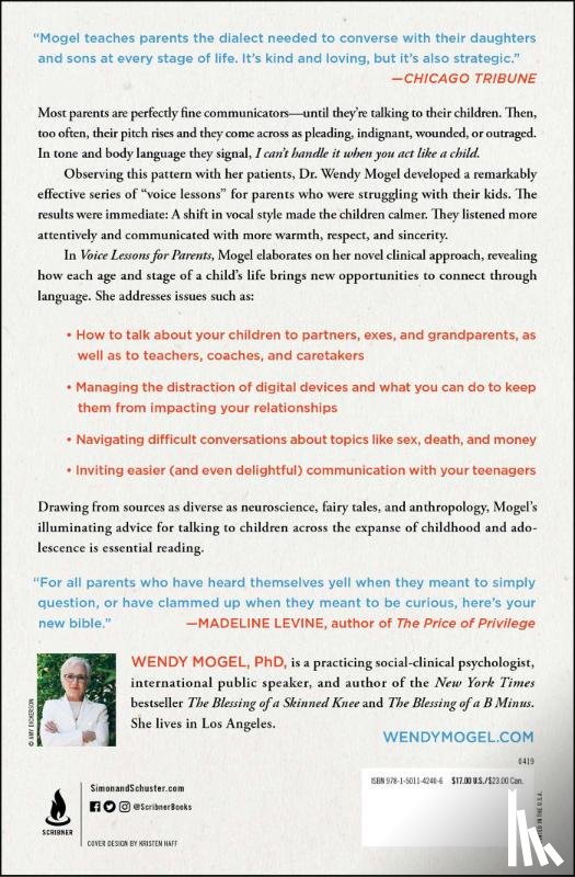 Mogel, Wendy - Voice Lessons for Parents