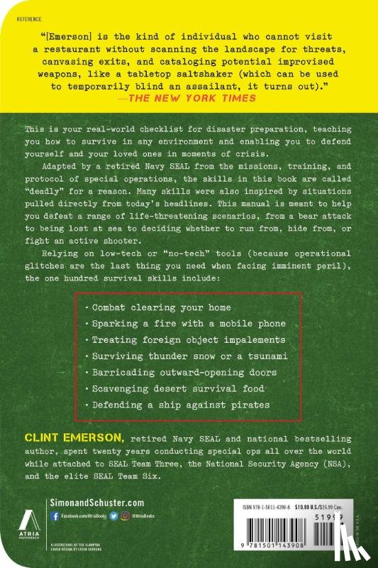 Emerson, Clint - 100 Deadly Skills: Survival Edition