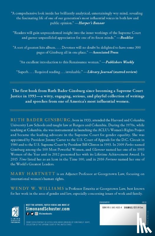 Ginsburg, Ruth Bader - My Own Words