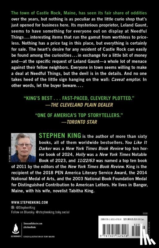 King, Stephen - Needful Things