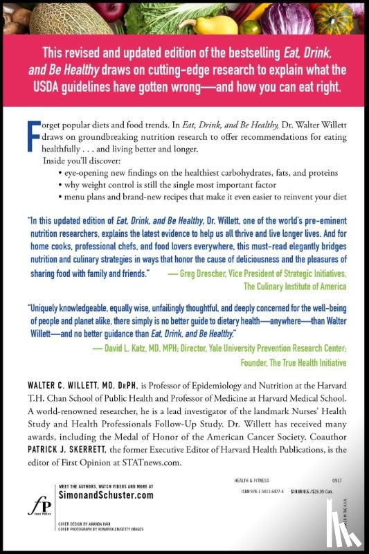 Willett, Walter - Eat, Drink, and Be Healthy