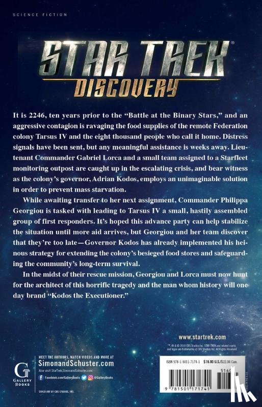 Ward, Dayton - Star Trek: Discovery: Drastic Measures