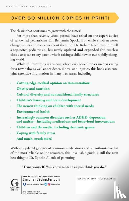 Spock, Benjamin, Needlman, Robert - Dr. Spock's Baby and Child Care, 10th edition
