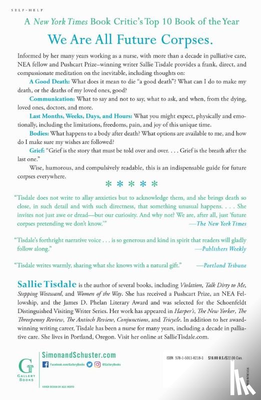Tisdale, Sallie - Advice for Future Corpses (and Those Who Love Them)