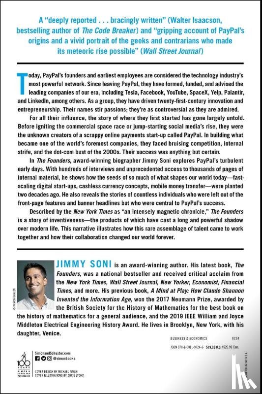 Soni, Jimmy - The Founders