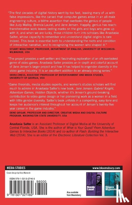 Salter, Anastasia (University of Central Florida - Jane Jensen