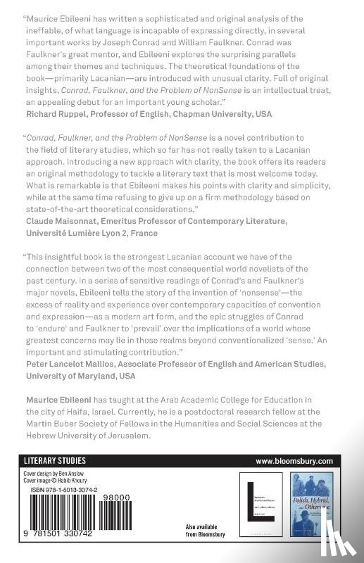 Ebileeni, Dr. Maurice (Lecturer - Conrad, Faulkner, and the Problem of NonSense