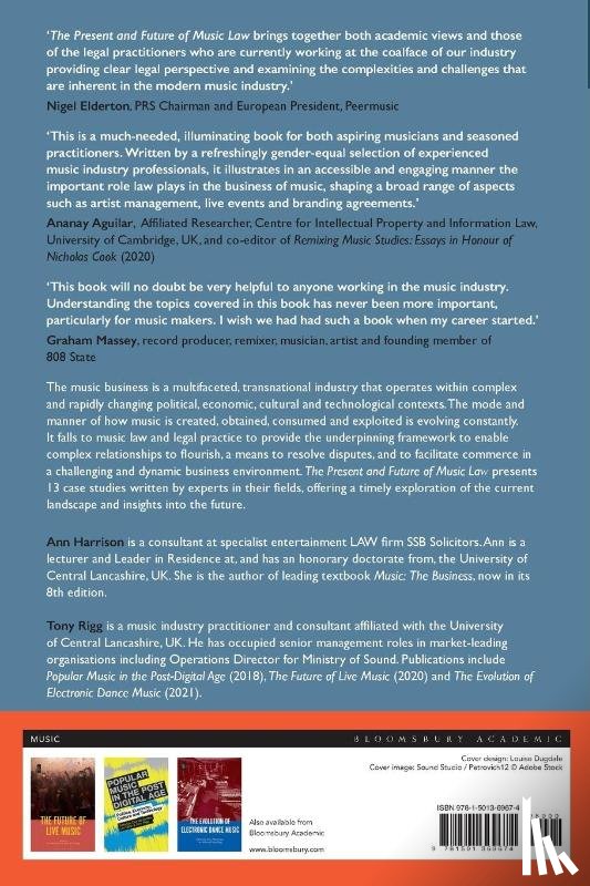  - The Present and Future of Music Law
