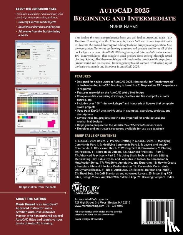 Hamad, Munir - AutoCAD 2025 Beginning and Intermediate