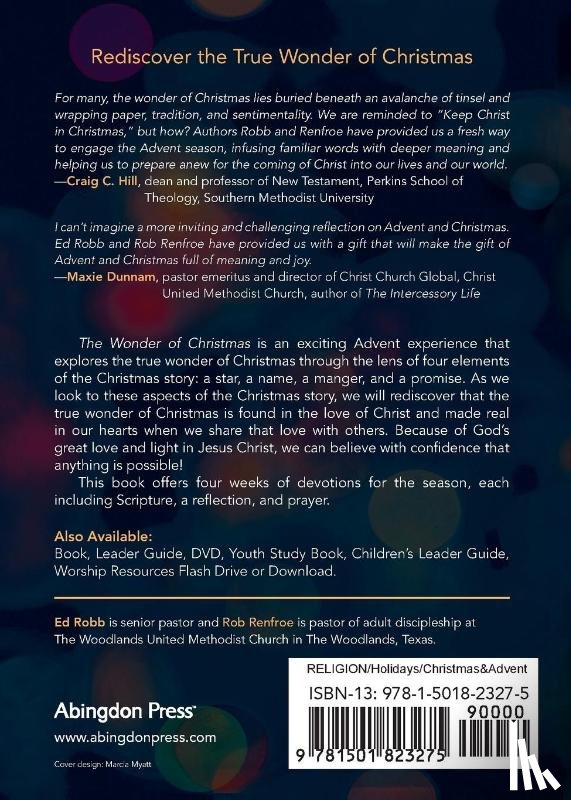 Robb, Ed - The Wonder of Christmas Devotions for the Season