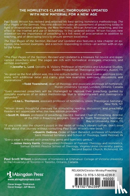 Wilson, Paul Scott - Four Pages of the Sermon, Revised and Updated, The