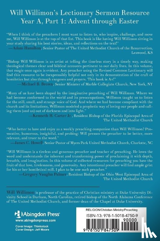 Willimon, William H. - Will Willimon's : Year A Part 1