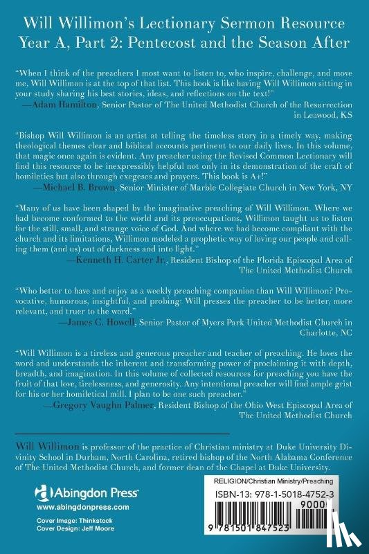 Willimon, William H. - Will Willimon's : Year A Part 2