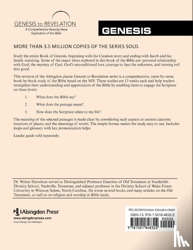 Harrelson, Walter - Genesis to Revelation: Genesis Participant Book [Large Print