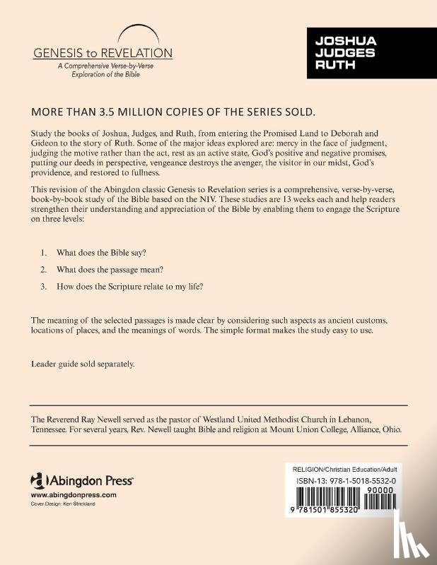 Newell, Ray - Genesis to Revelation: Joshua, Judges, Ruth Participant Book