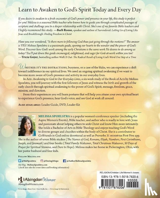 Spoelstra, Melissa - Acts - Women's Bible Study Participant Workbook