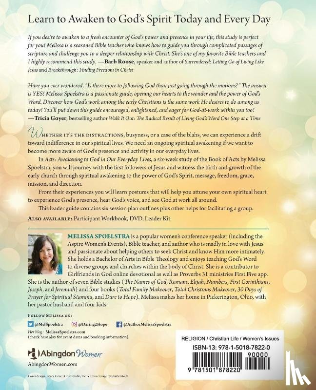 Spoelstra, Melissa - Acts - Women's Bible Study Leader Guide