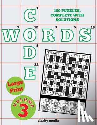Media, Clarity - Large Print Code Words Volume 3