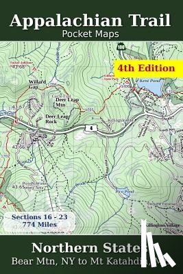 Parks, K. Scott - Appalachian Trail Pocket Maps - Northern States