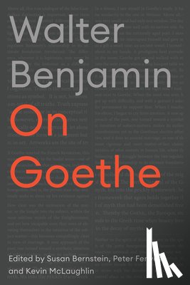 Benjamin, Walter - On Goethe