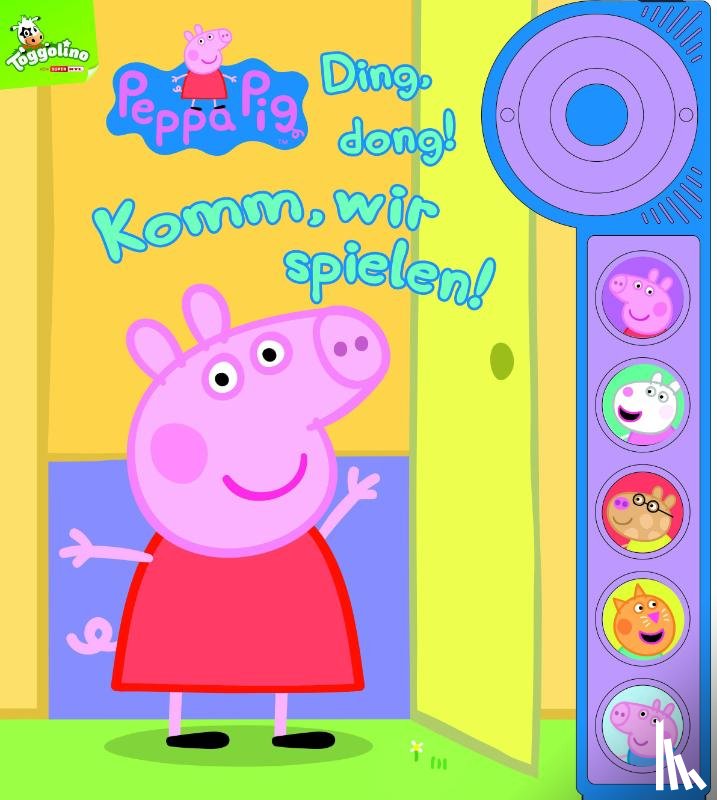  - Peppa Pig - Ding, dong! Komm, wir spielen! - Soundbuch