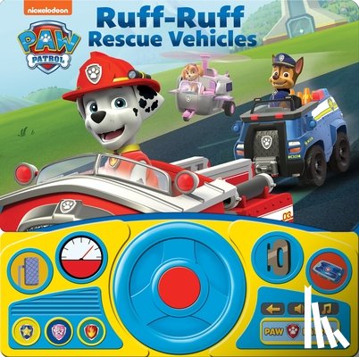 PI Kids - Nickelodeon PAW Patrol: Ruff-Ruff Rescue Vehicles Sound Book