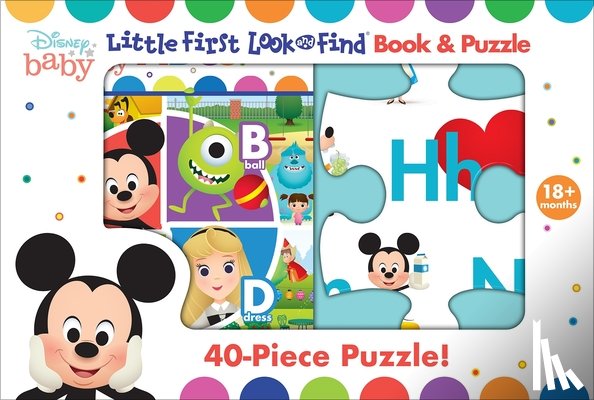 Pi Kids - Disney Baby: Little First Look and Find Book & Puzzle