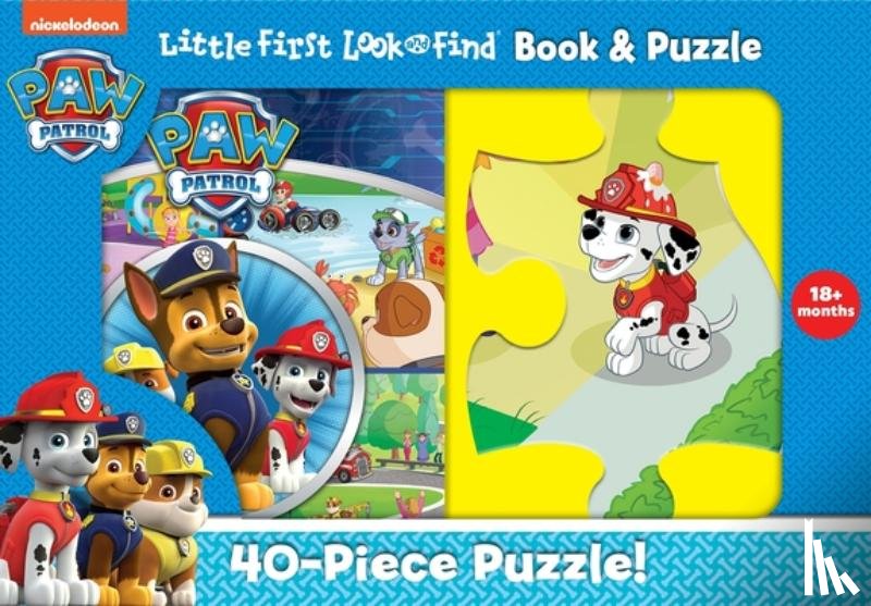 Pi Kids - Nickelodeon Paw Patrol: Little First Look and Find Book & Puzzle
