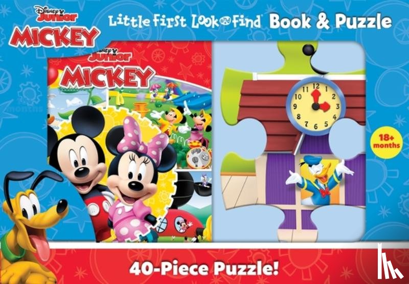 Pi Kids - Disney Junior Mickey Mouse Clubhouse: Little First Look and Find Book & Puzzle
