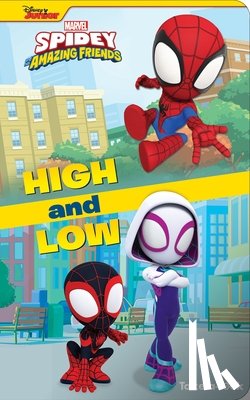 PI Kids - Disney Junior Marvel Spidey and His Amazing Friends: High and Low Take-a-Look Book