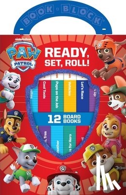 Pi Kids - Nickelodeon Paw Patrol: Ready, Set, Roll! 12 Board Books