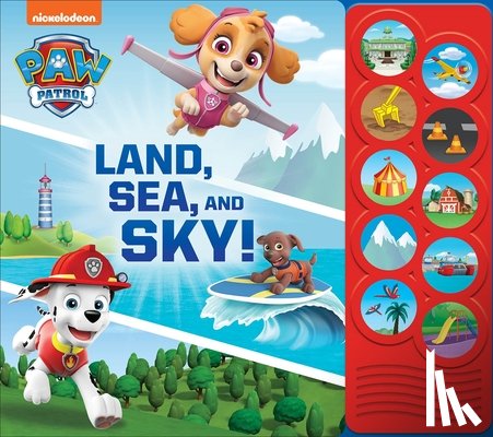 PI Kids - Nickelodeon PAW Patrol: Land, Sea, and Sky! Sound Book