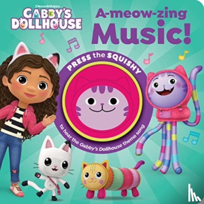 Kids, P I - Squishy Gabbys Dollhouse A-Meow-zing Music 1 Button