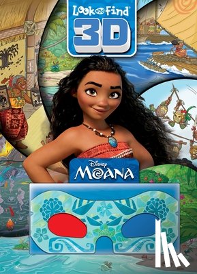 Kids, P I - Disney Moana Look And Find 3D