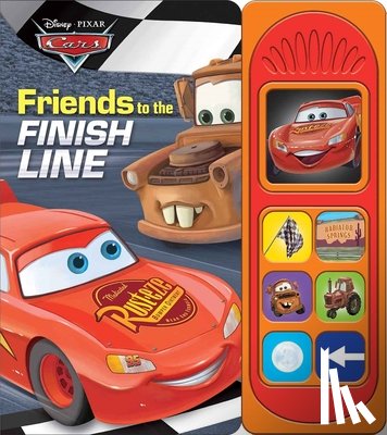 Kids, P I - Disney Pixar Cars Little Sound Book Friends To Finish Line