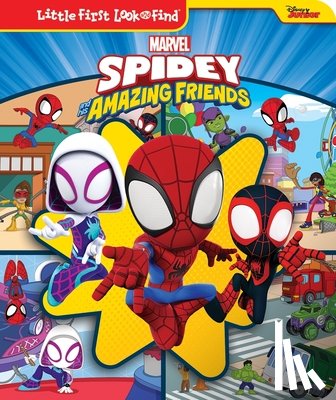 Kids, P I - Disney Junior Marvel Spidey Little First Look And Find