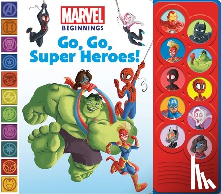 Kids, P I - Marvel Beginnings Go Go Supernheroes Sound Listen & Learn