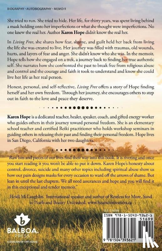 Hope, Karen - Living Free