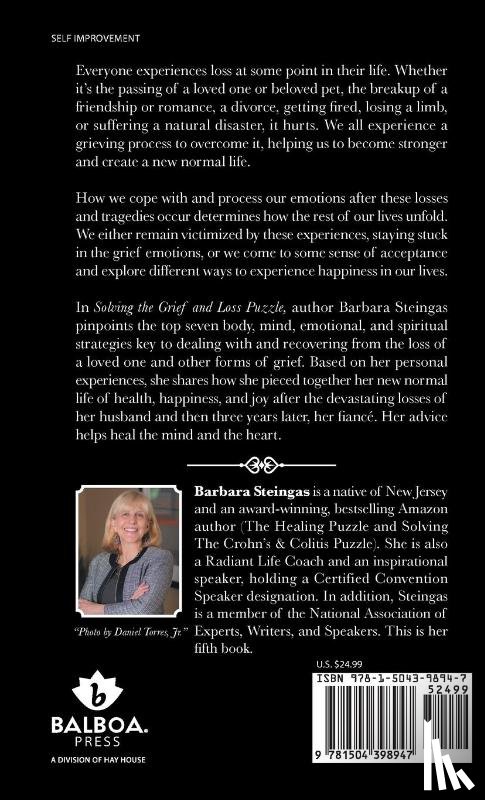 Steingas, Barbara - Solving the Grief and Loss Puzzle