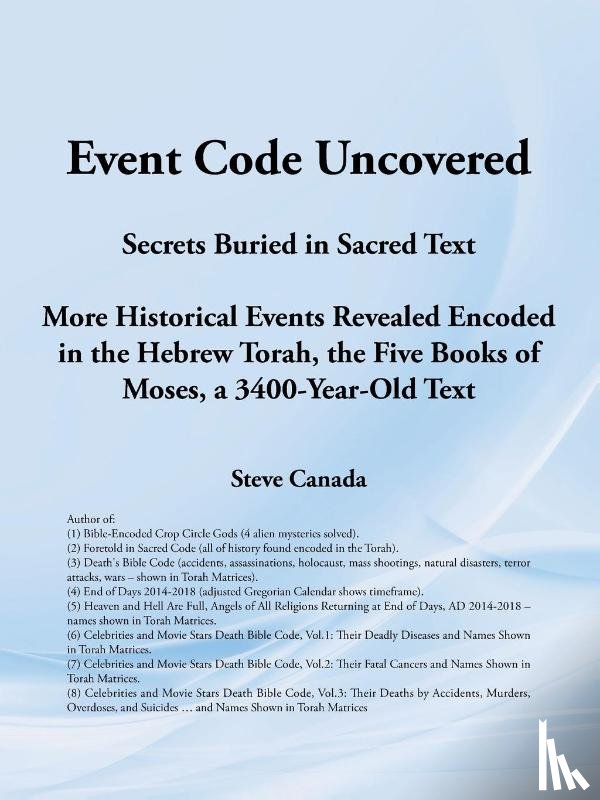 Canada, Steve - Event Code Uncovered